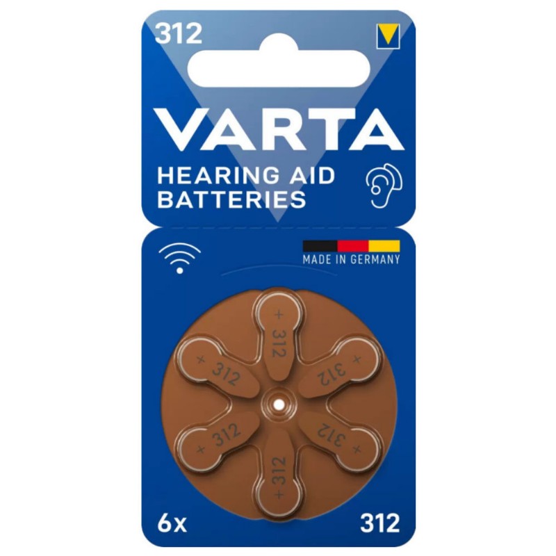 Elem Varta 312 B6 Hallókészülékbe