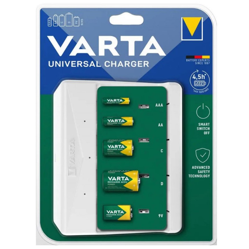 Elem töltő Varta Univerzális Üres
