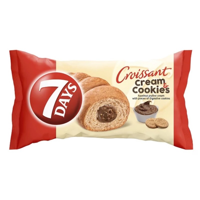 Croissant 7Days 60g Mogyoró-Keksz