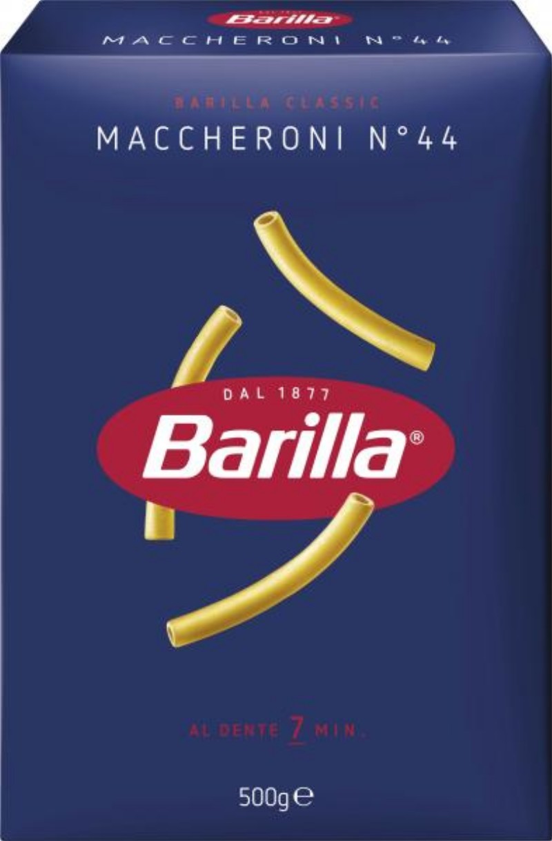 Tészta Barilla 500g Maccheroni Cső