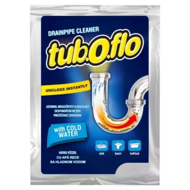 Lefolyótisztító Tub.O.Flo 55g Granulátum Cold