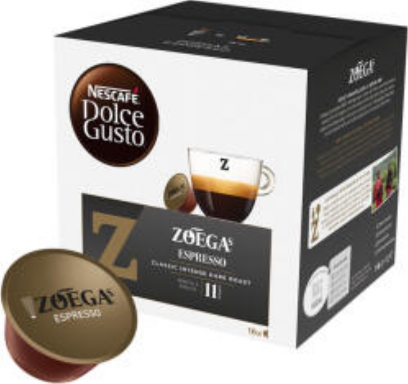 Kávé kapszula Dolce Gusto 16db/csomag Zoégas Espresso
