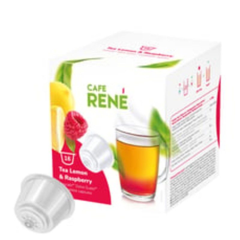 Tea Dolce Gusto kompatibilis Cafe Rene 16 db Lemon&Raspberry
