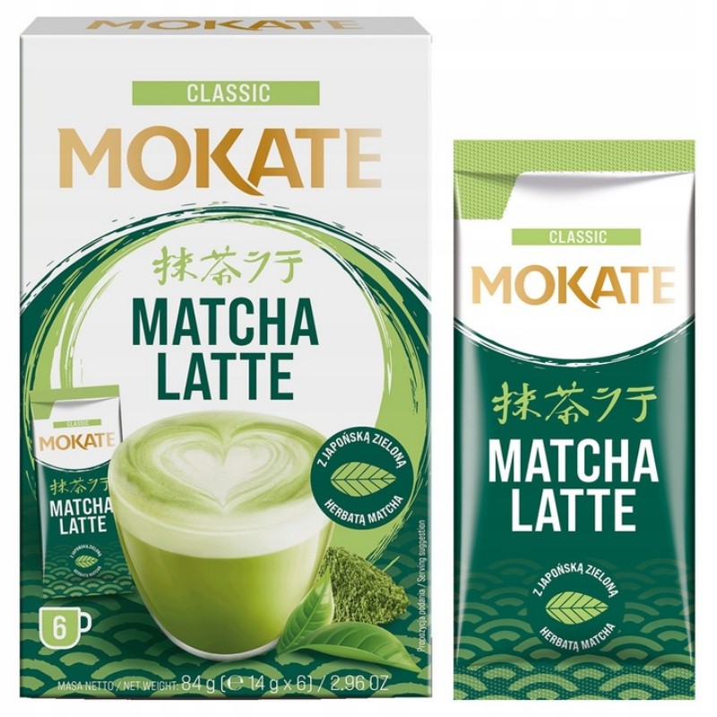 Italpor Mokate 6x14 g Matcha Latte