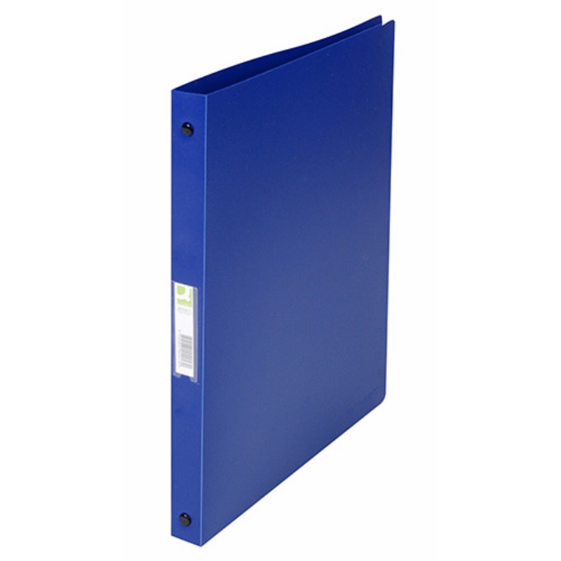 Gyűrűskönyv Q-Connect A/4 4 gyűrűs 20 mm Kék