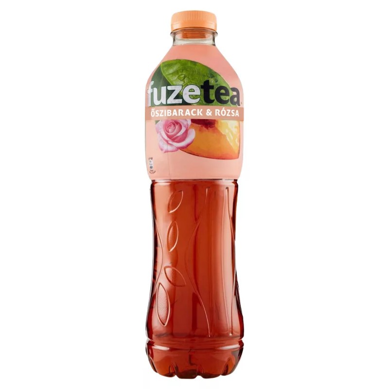 Üdítő Fuze Tea 1,5L Őszibarack-Rózsa Visszaváltható