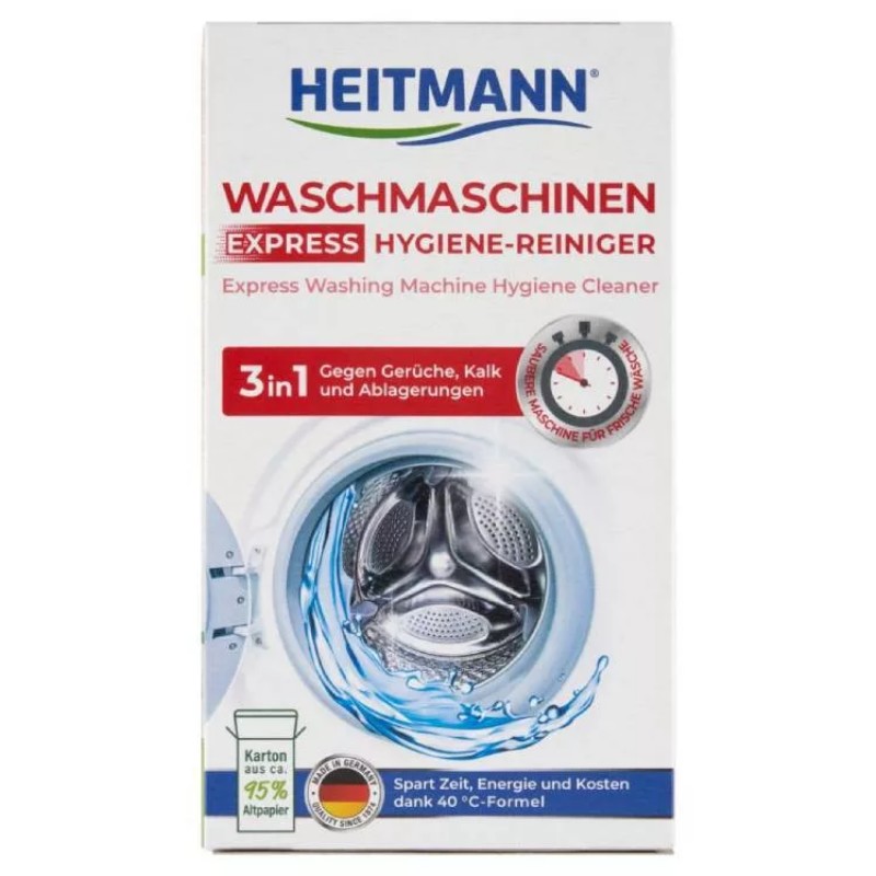 Mosógéptisztító Heitmann 250g