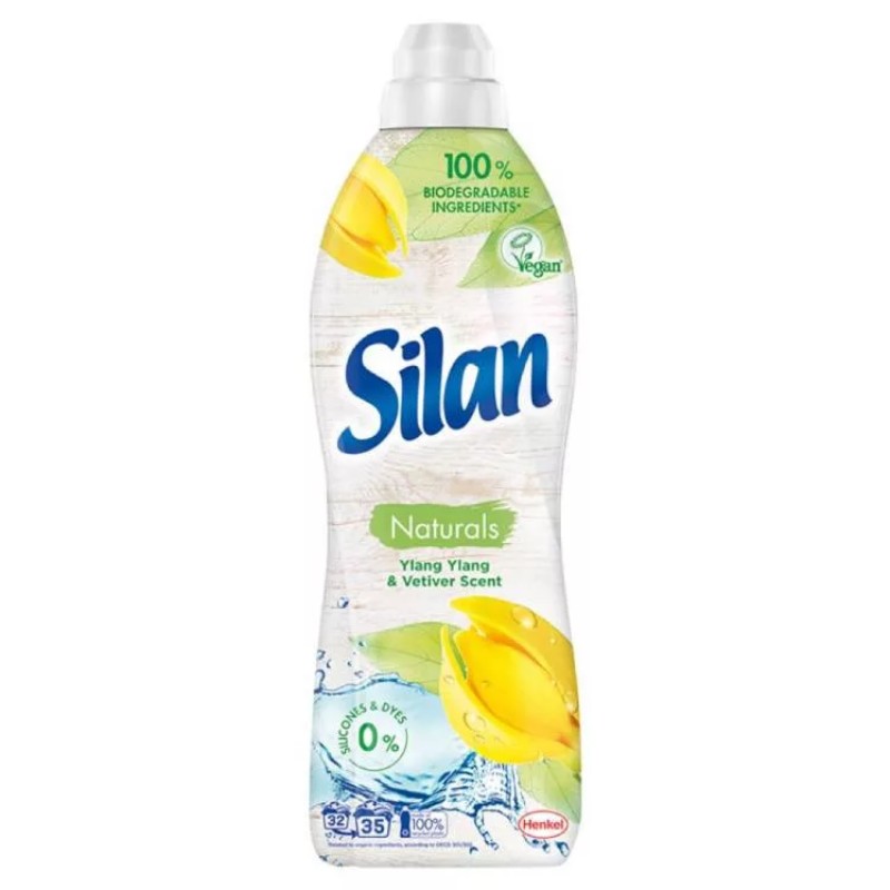 Öblítő Silan 770ml Ylang Ylang & Vetiver Scent