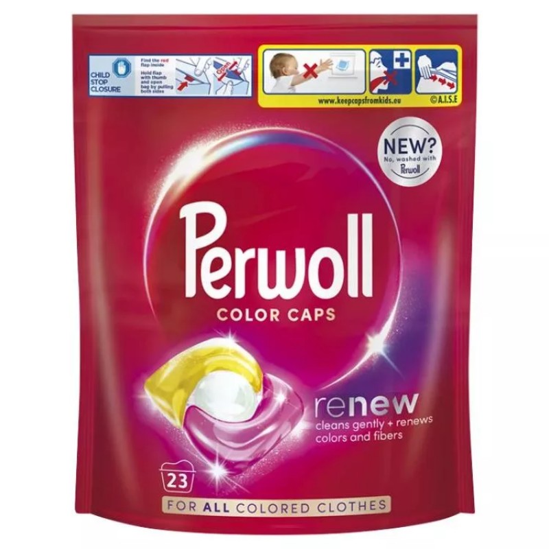 Mosókapszula Perwoll 23db Renew & Care Color