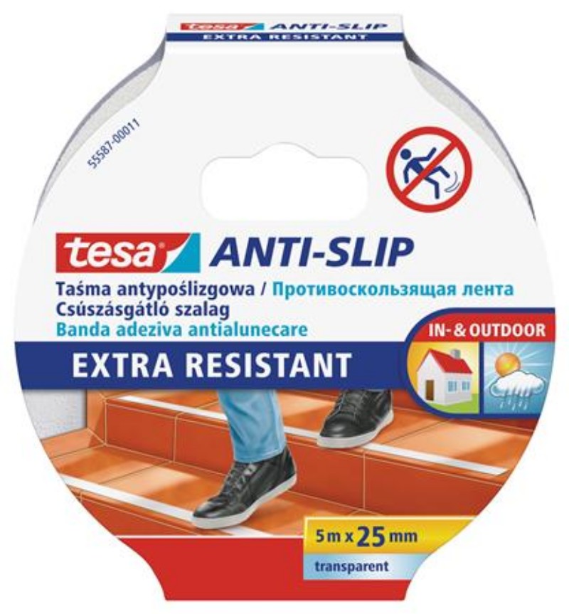 Csúszásgátló szalag Tesa Anti-Slip 25 mm x 5 m