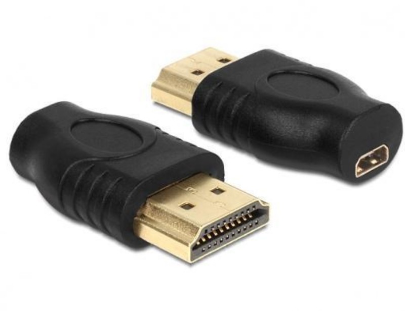 Adapter Delock HDMI micro D anya > HDMI A apa