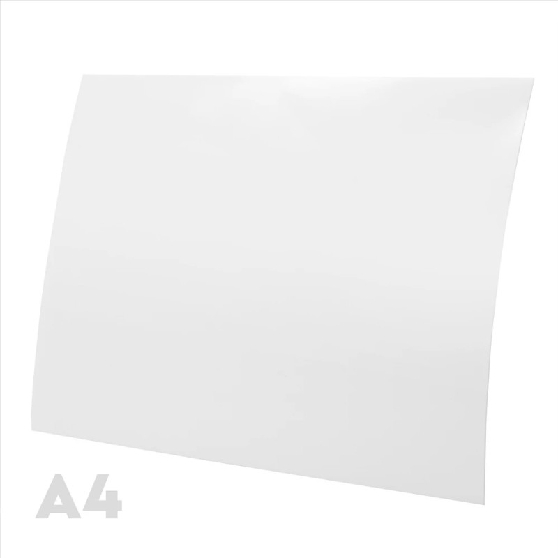 Füzetalátét Bluering A/4 Műanyag Fehér