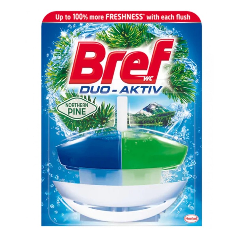 WC Bref Duo Aktiv 50 ml Pine +kosár
