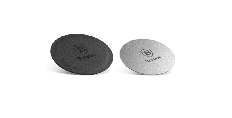 Autós tartó Baseus Iron Suit fémlemez csomag