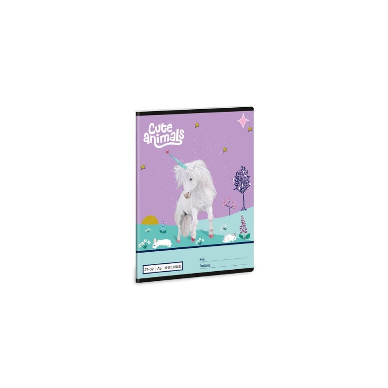 Füzet Ars Una A/5 Kockás 27-32 32 lap Unicorn