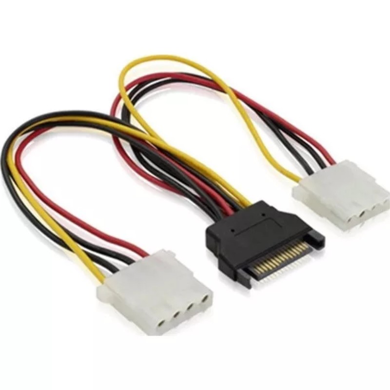 Kábel Blackbird SATA to 2x molex 4pin