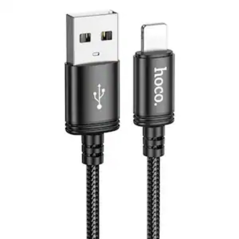 Kábel Hoco X89 USB-A - Lightning 2.4A 1m - fekete