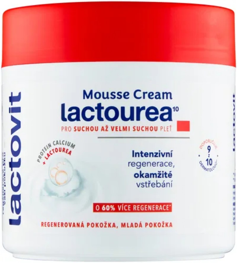 Testápoló Lactovit 400ml Lactourea Mousse
