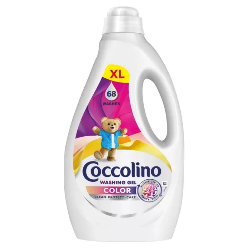 Folyékony mosószer Coccolino 2,72L 68 mosás Color