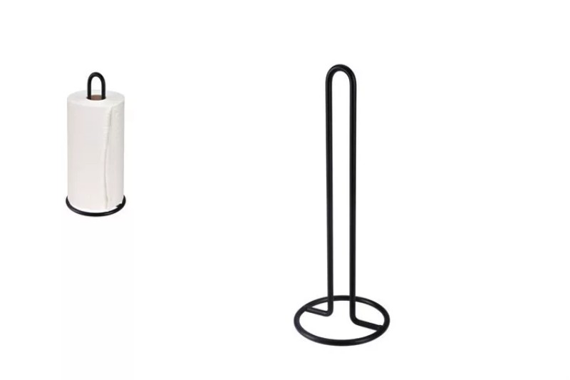 Papírtörlő Tartó Fém Fekete