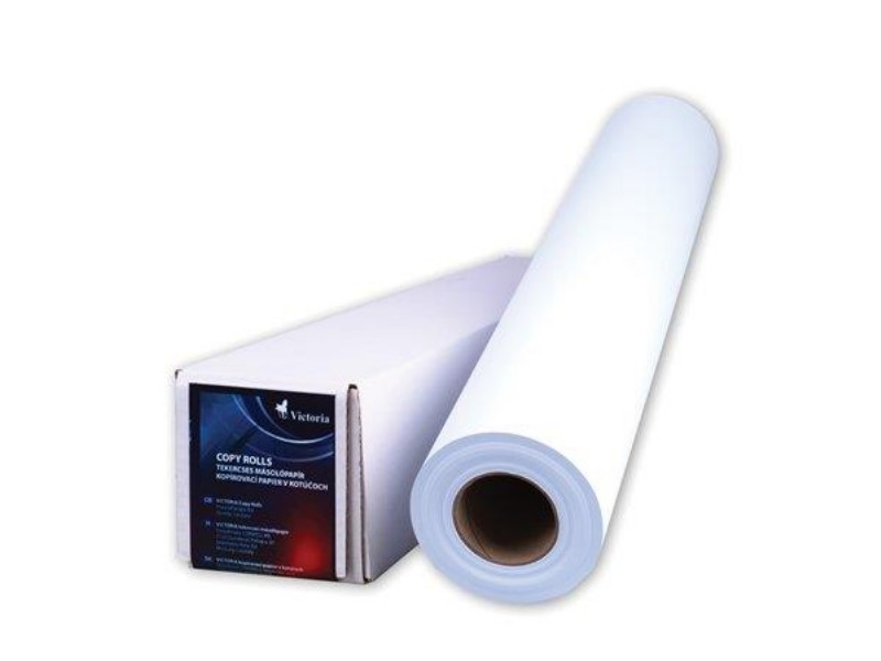 Másolópapír Victoria Tekercses 610 mm x 50m x 50 mm 80g