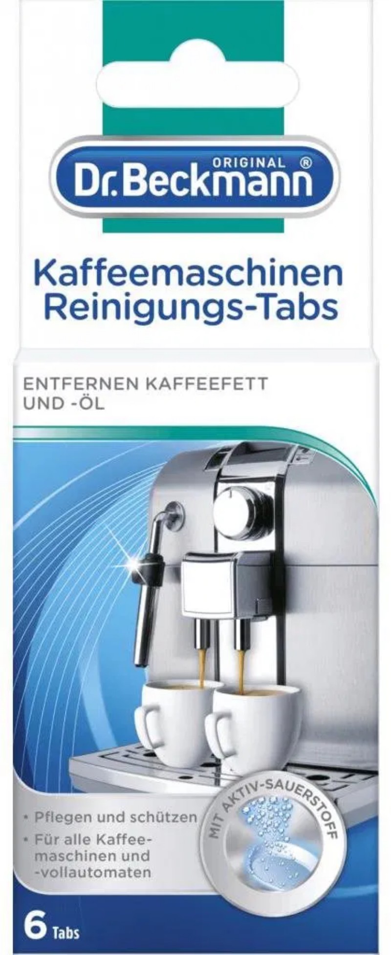 Vízkőtelenítő tabletta Dr. Beckmann 6db tabletta/ csomag