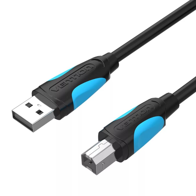 Kábel Vention USB-A 2.0 -> USB-B 2.0 8m