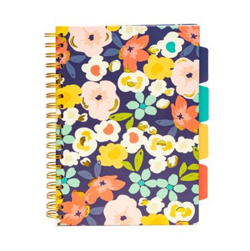 Spirálfüzet Pukka Pad B/5 vonalas 100 lap Floral Love Project