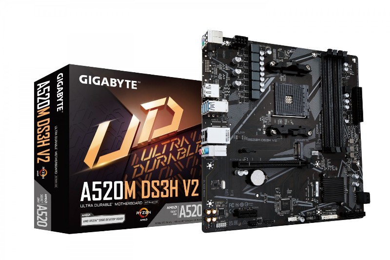 Alaplap GIGABYTE A520M DS3H V2