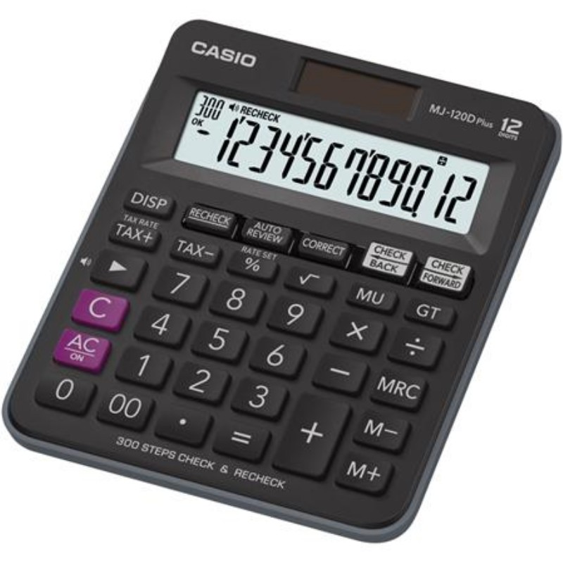 Számológép Casio asztali 12 számjegy MJ-120D PLUS