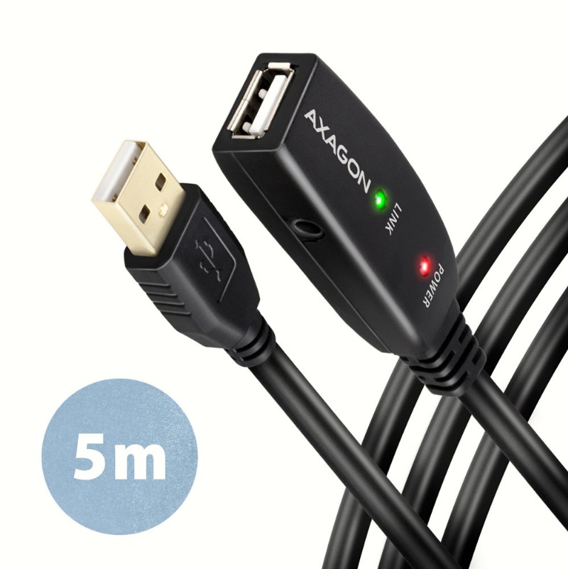 Kábel Axagon ADR-205 USB repeater 5m