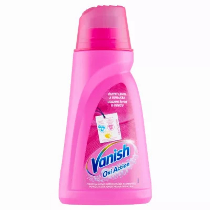 Folttisztító Vanish Oxi Action 1L Rózsaszín