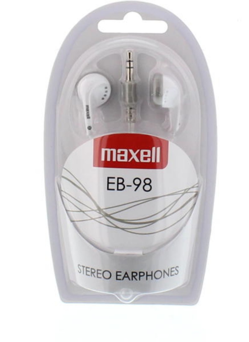 Fülhallgató Maxell EB-98 Fehér