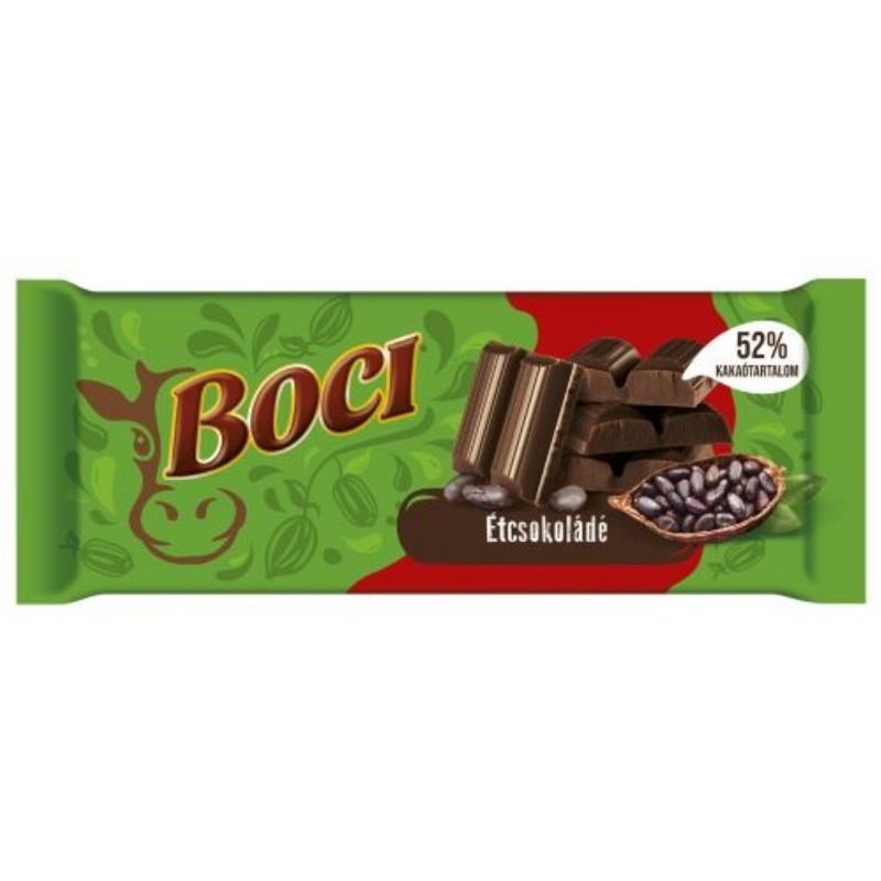 Csoki Boci 90g Étcsokoládé