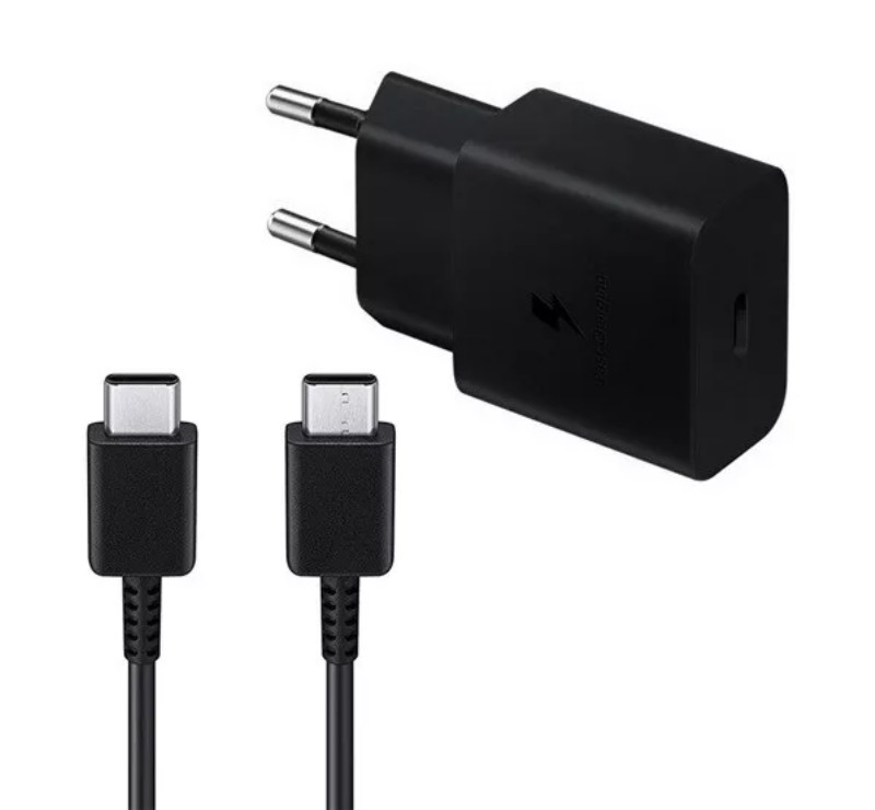 Hálózati töltő Samsung 15W + Type C kábel