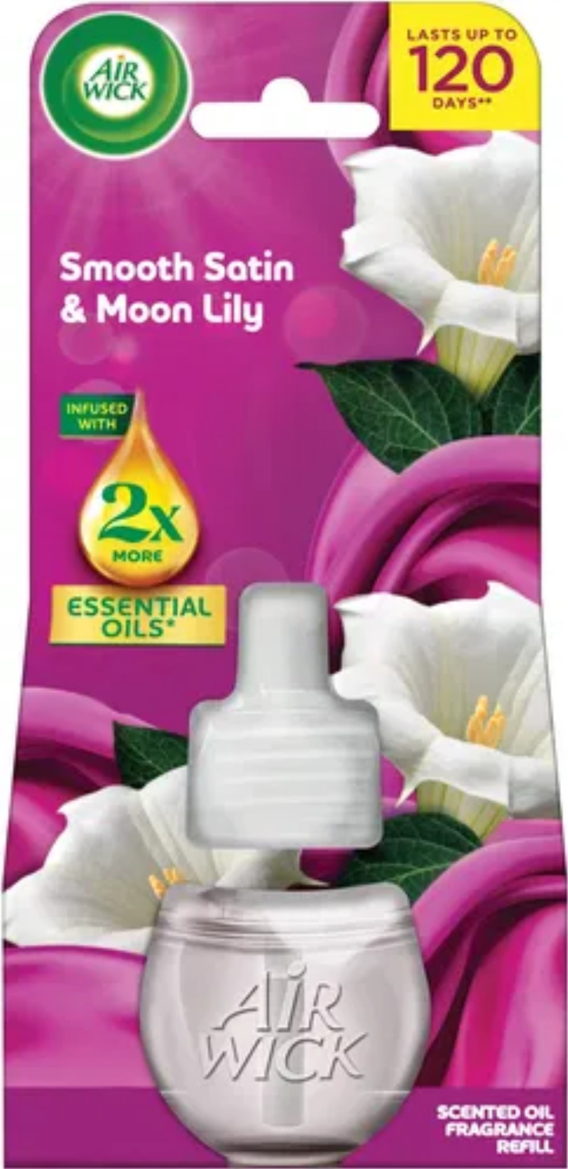 Légfrissítő Airwick elektromos utántöltő 19ml Moon Lily & Smooth Satin