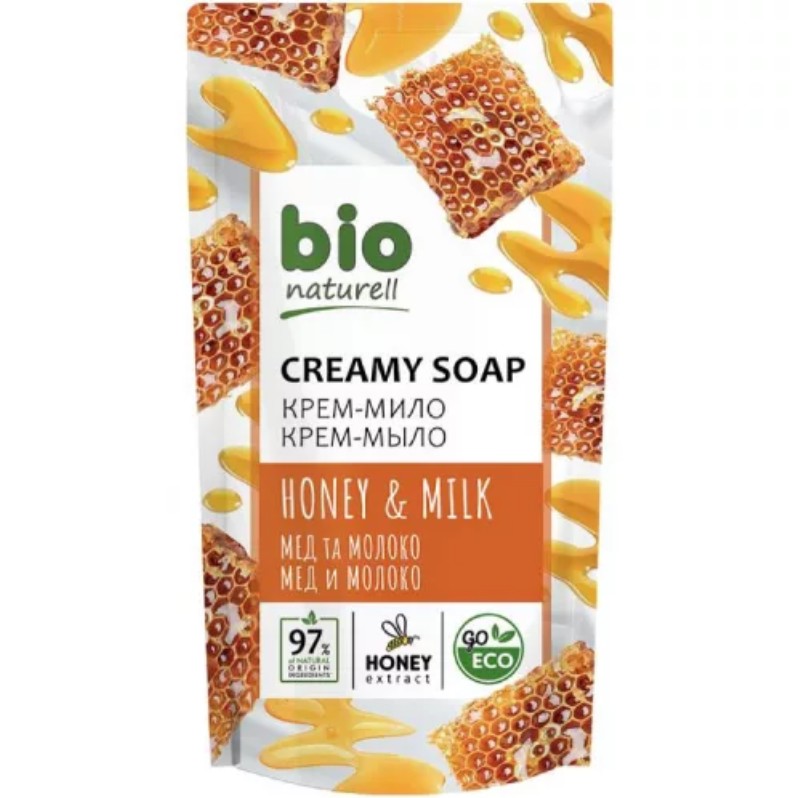 Folyékony szappan Bio Naturell utántöltő 460ml Honey