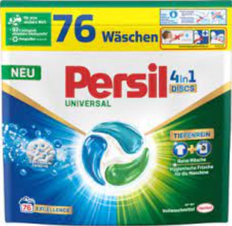 Mosókapszula Persil 4in1 Discs 76db/csomag Universal