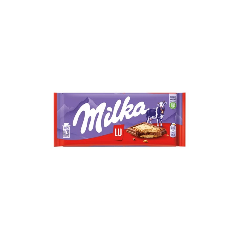 Csoki Milka táblás 87g Kekszes