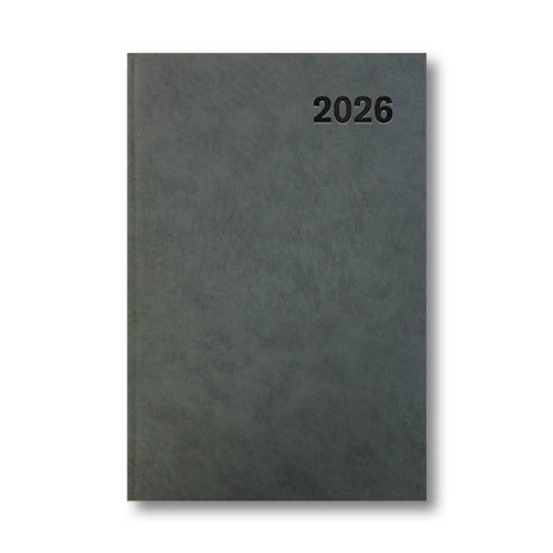 Határidőnapló Agenda 2026 B/5 Heti UB5-01 Szürke