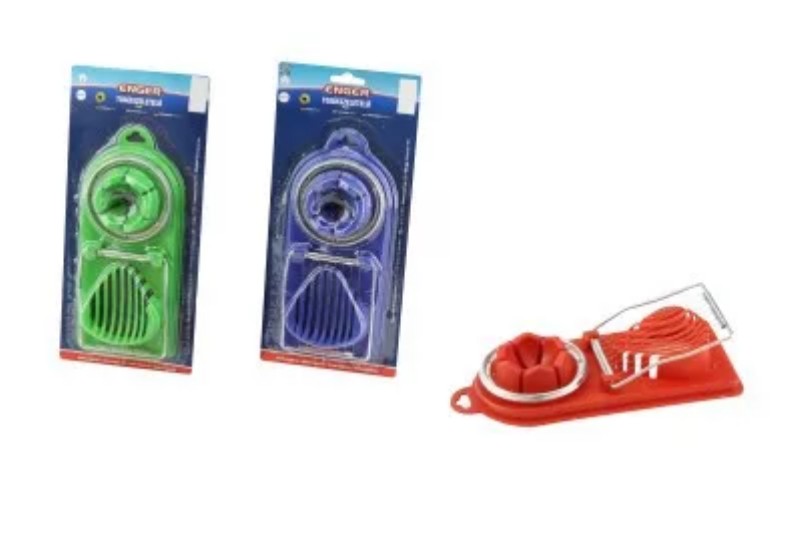 Tojás szeletelő Enger Dupla Több szín