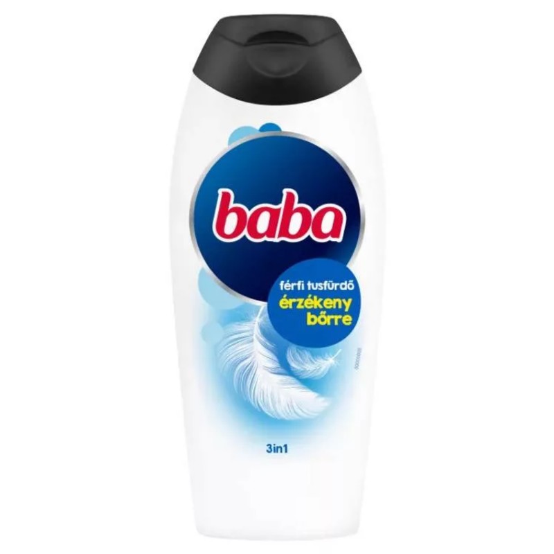 Tusfürdő Baba 400ml 3in1 Férfi Érzékeny bőrre