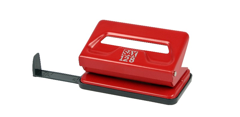 Lyukasztó Sax 128 S Piros