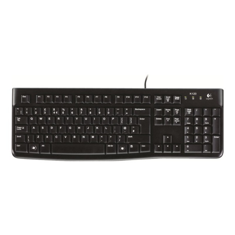Billentyűzet Logitech K120  USB black