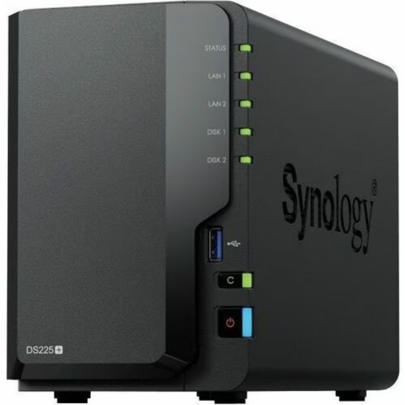 NAS Synology NAS DS225+ 2 BAY NAS