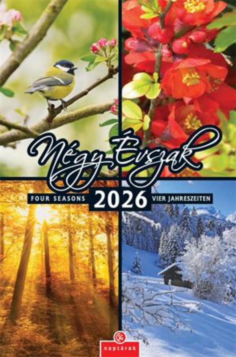 Naptár fali CSG 2026 Négy Évszak