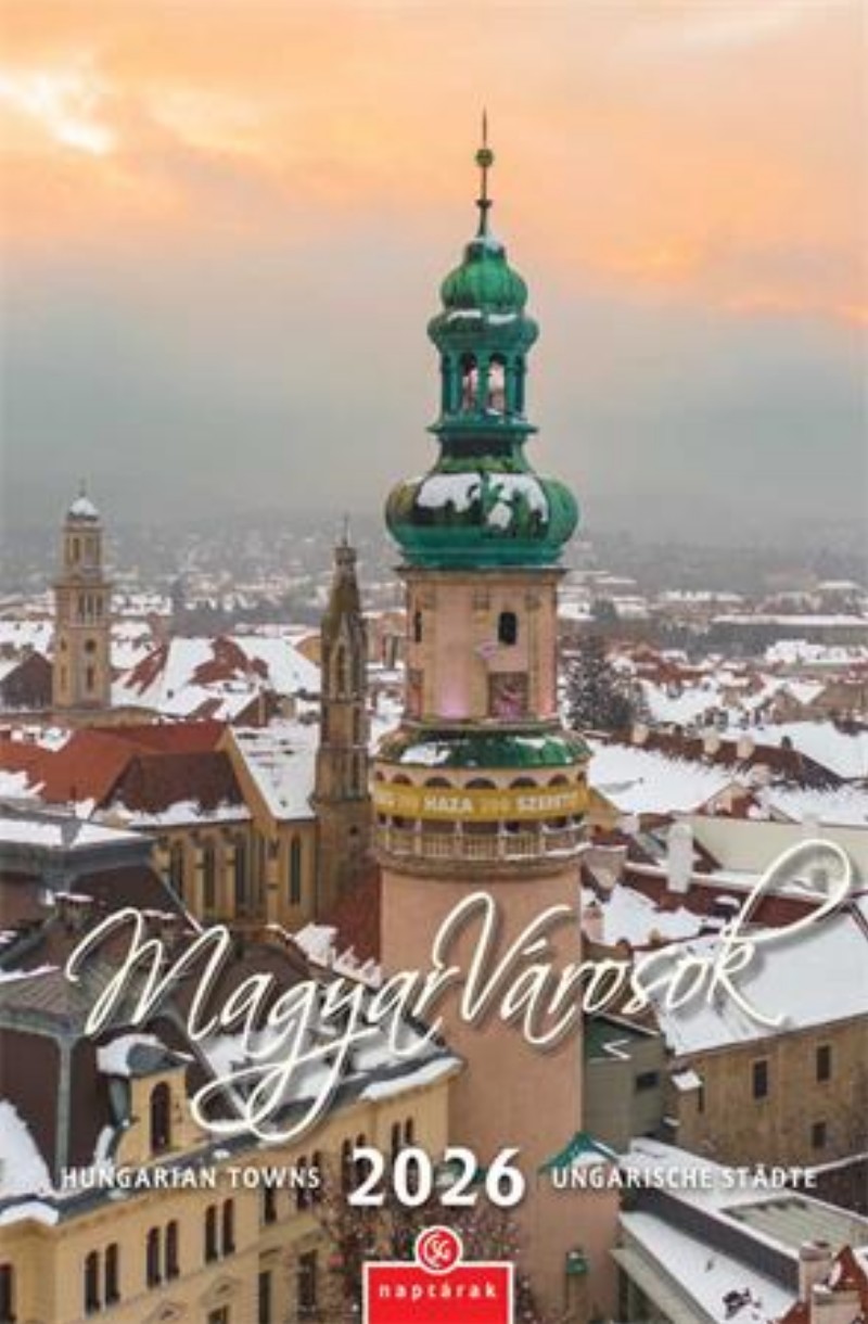 Naptár fali CSG 2026 Magyar Városok