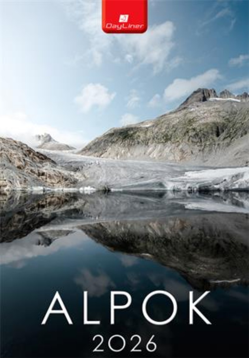 Naptár fali Dayliner 2026 Alpok