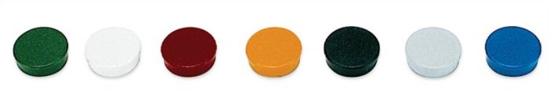 Mágneskorong Bi-Office 30 mm 10 db/csomag Piros