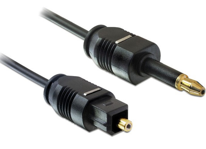 kábel Delock optikai/ standard Toslink -> 3.5mm toslink 1m